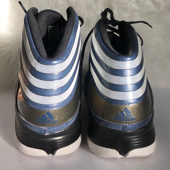 Adidas: High Top Basketball Shoes \'Blue\' (Size 13.5) main image 6